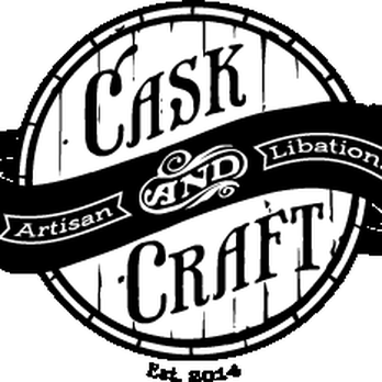 Cask and Craft - a black and white logo - Beer, Wine & Spirits Near Me - Denver, Colorado