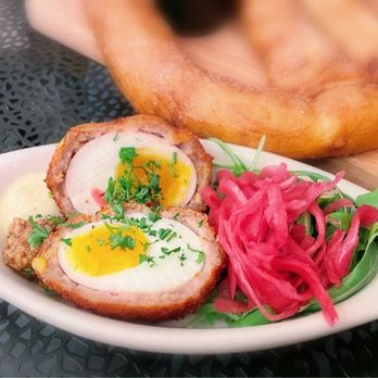 The Monk's Cellar - Scotch Egg $10. - Pubs Near Me - Roseville, California The Monk's Cellar - Scotch Egg $10. - Pubs Near Me - Roseville, California