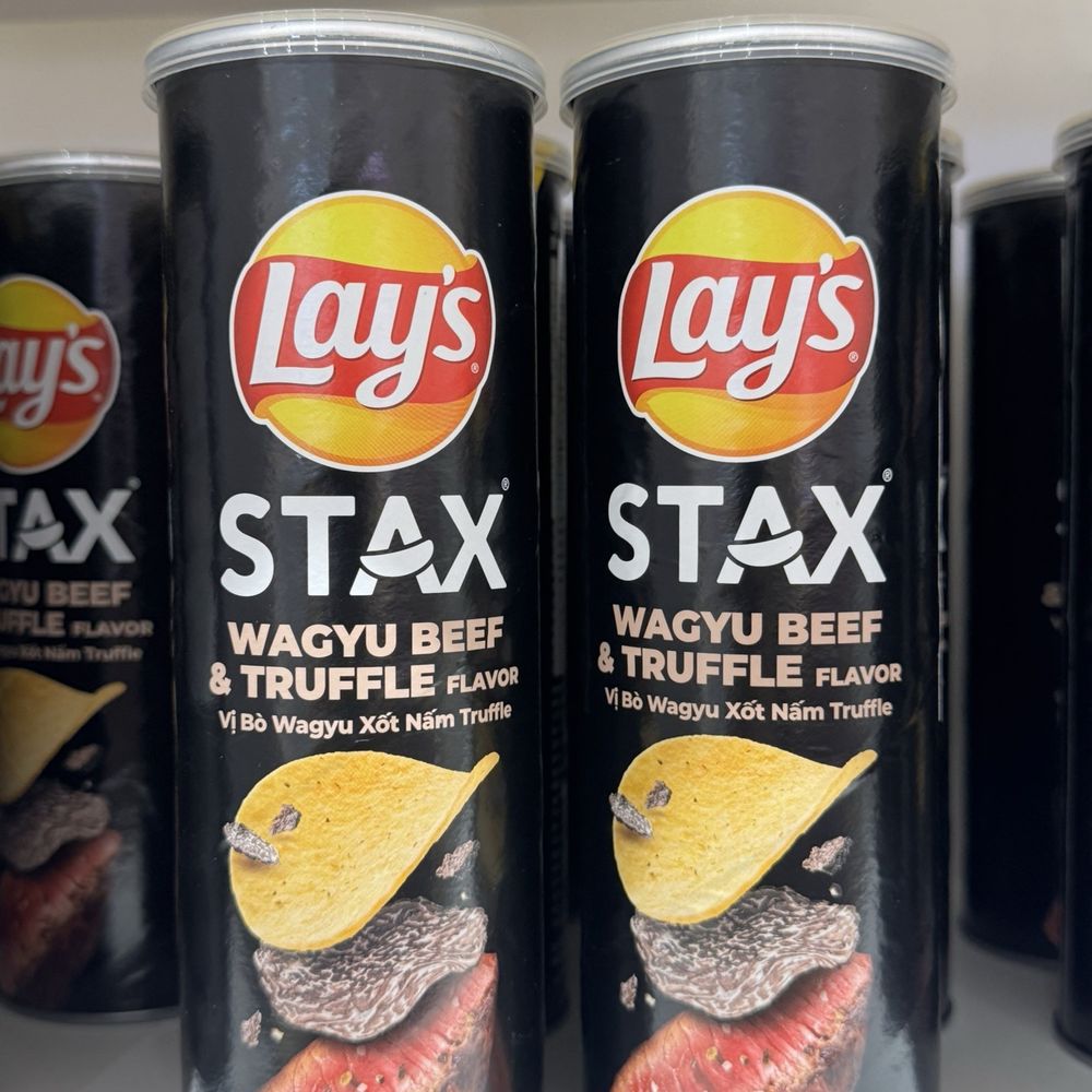 Miniso - Lays Stax Wagyu beef and truffle flavor - Cosmetics & Beauty Supply Near Me - Kissimmee, Florida Miniso - Lays Stax Wagyu beef and truffle flavor - Cosmetics & Beauty Supply Near Me - Kissimmee, Florida
