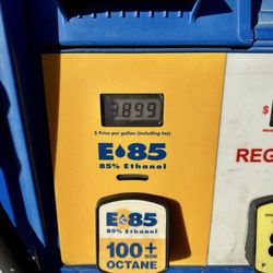 Chevron - E85 price.