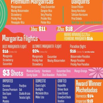 Tiny Cantina Baybrook - Menu - Cocktail Bars Near Me - Friendswood, Texas