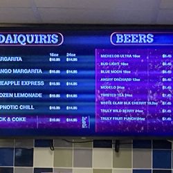The Grand - Alcohol menu 1