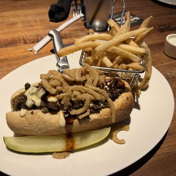 Yard House - Steak sandwich, very good. - New American Near Me - Sacramento, California Yard House - Steak sandwich, very good. - New American Near Me - Sacramento, California