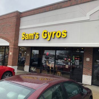 Sam's Gyros - Front of Restaurant -- Strip Mall. - Mediterranean Near Me - Fishers, Indiana Sam's Gyros - Front of Restaurant -- Strip Mall. - Mediterranean Near Me - Fishers, Indiana