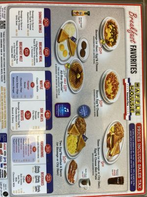 Menu photo 6 Waffle House North Myrtle Beach, SC