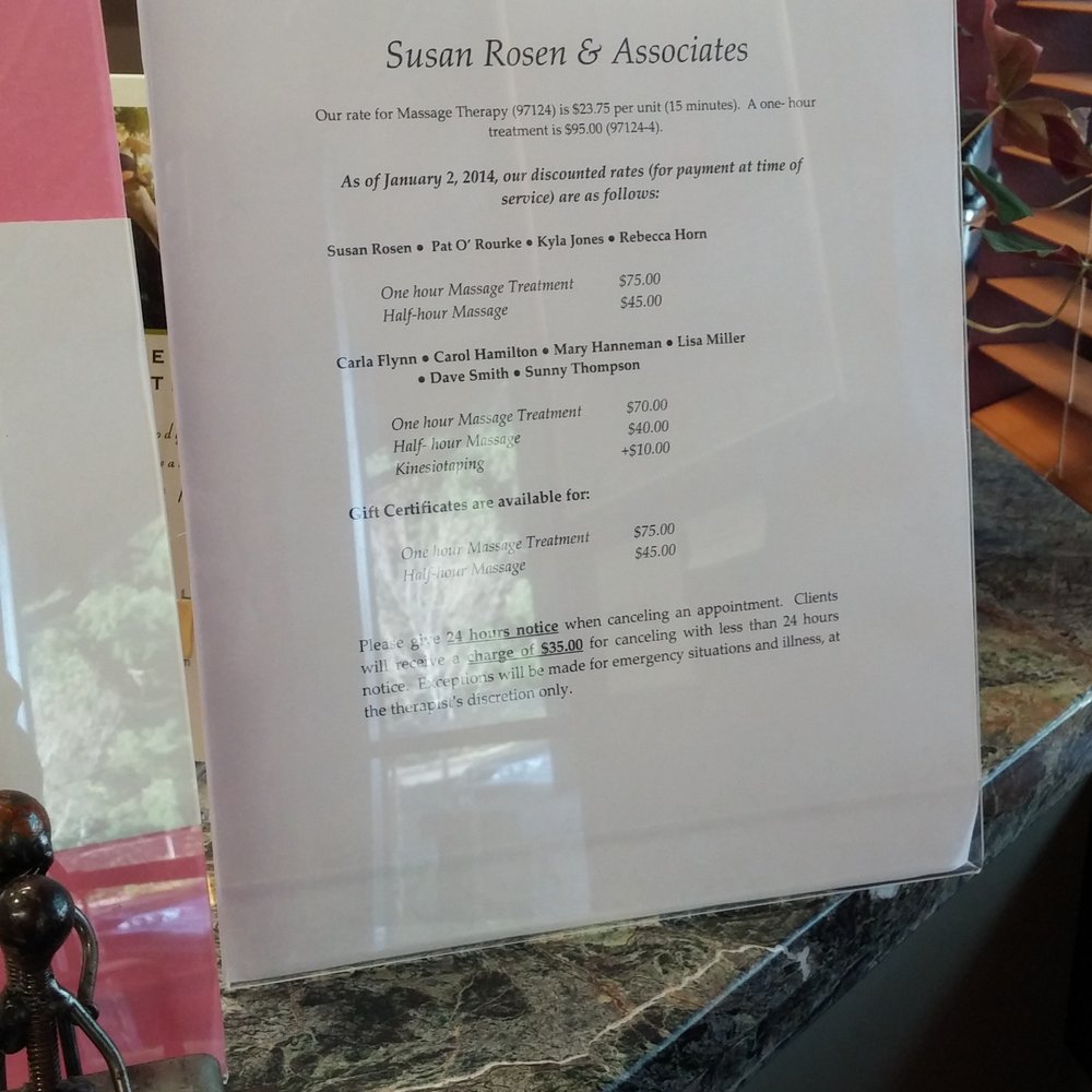 Susan Rosen & Associates - Massage Therapy Near Me - Olympia, Washington Susan Rosen & Associates - Massage Therapy Near Me - Olympia, Washington