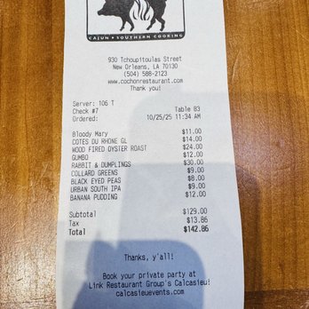 Cochon RESTAURANT - Cajun/Creole Near Me - New Orleans, Louisiana