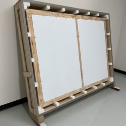Artserve - A look inside one of our custom built and hand packed crates.