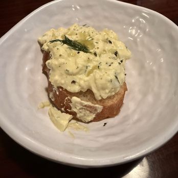 Woowa - Potato salad on sourdough bread. Yum! - Korean Near Me - Gardena, California
