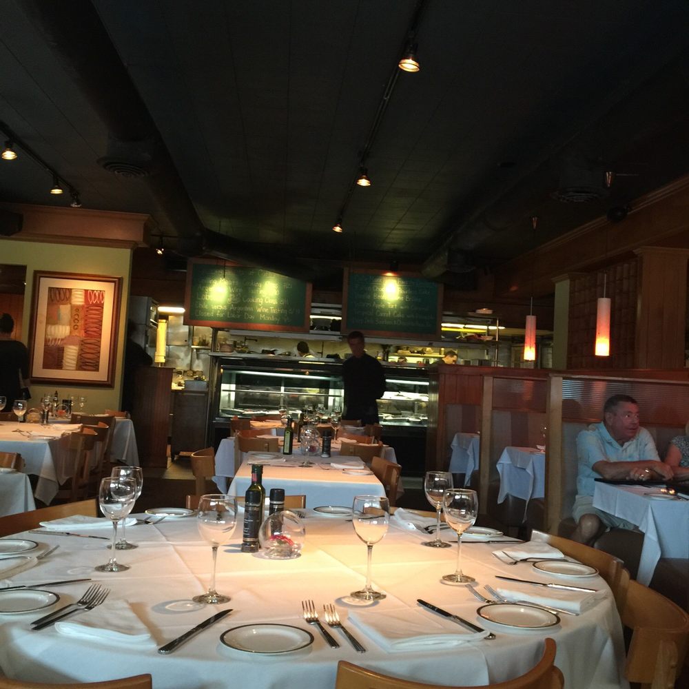 Cafe Maxx - Dining room w/ special board n kitchen - Seafood Near Me - Pompano Beach, Florida