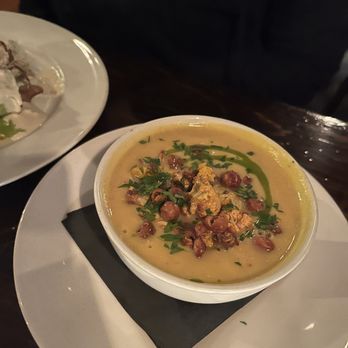 Lucky Day Whiskey Bar - Cauliflower soup - one of the day's specials - Whiskey Bars Near Me - Buffalo, New York Lucky Day Whiskey Bar - Cauliflower soup - one of the day's specials - Whiskey Bars Near Me - Buffalo, New York