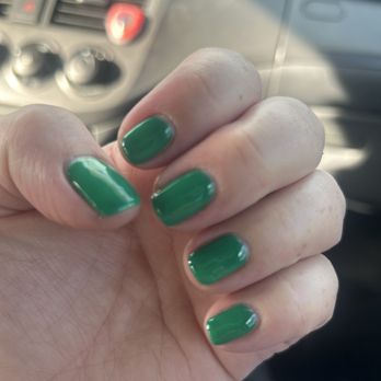 Nailology LV - Love my Green nails!! - Nail Salons Near Me - Henderson, Nevada