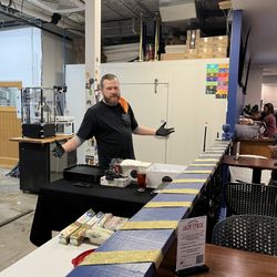 Discourse Brewing - My friend owner of Point & Flat bbq, very popular must visit