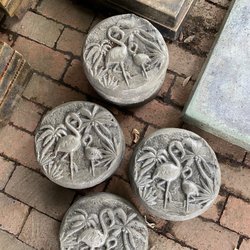 Lots of stepping stones and pavers. These were my favorite