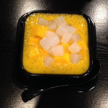 Sweet House Dessert - My friend ordered a mango sago w coconut jelly! - Desserts Near Me - Markham, Ontario Sweet House Dessert - My friend ordered a mango sago w coconut jelly! - Desserts Near Me - Markham, Ontario