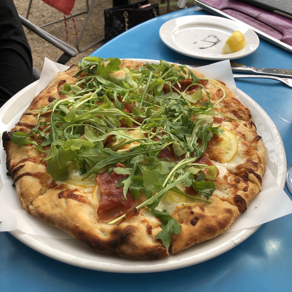 Corkscrew Cafe - Meyer lemon pizza - excellent - American Near Me - Carmel Valley, California Corkscrew Cafe - Meyer lemon pizza - excellent - American Near Me - Carmel Valley, California