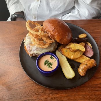 Manhatta - French Onion Burger - New American Near Me - New York, New York