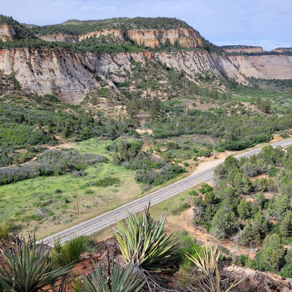 Top of trail ride