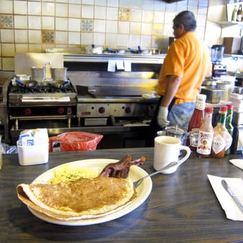 Fred's Coffee Shop - Scramble eggs, 1/2 side of swine and one pancake...wow - Coffee & Tea Near Me - Sausalito, California Fred's Coffee Shop - Scramble eggs, 1/2 side of swine and one pancake...wow - Coffee & Tea Near Me - Sausalito, California