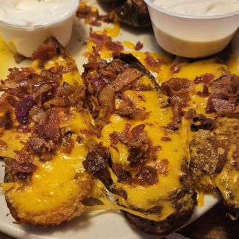 Texas Roadhouse - Potato Skins, well done w/sour cream and ranch on the side - Steakhouses Near Me - Turlock, California