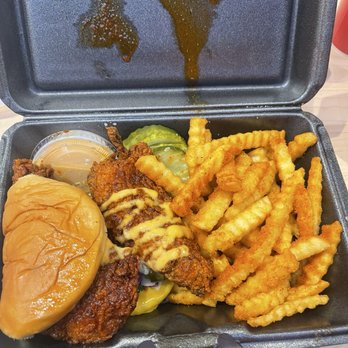 Dave's Hot Chicken - Hot Box Roulette- Sliders - Chicken Shop Near Me - Homewood, Illinois Dave's Hot Chicken - Hot Box Roulette- Sliders - Chicken Shop Near Me - Homewood, Illinois