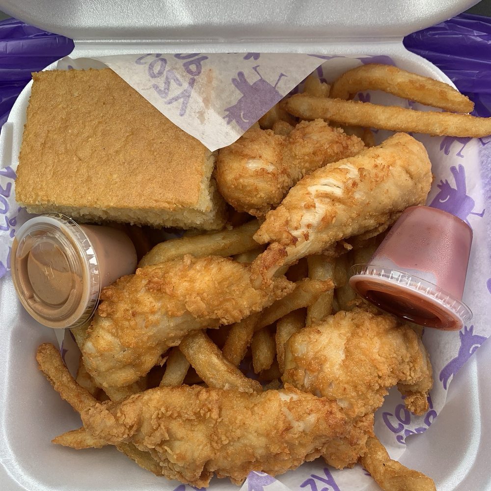 Cozy Coop - 4 Tender 4pc with Cornbread - Southern Near Me - Marietta, Georgia