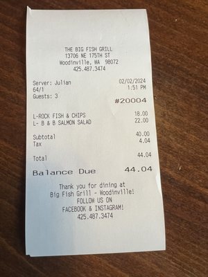 Big Fish Grill by null