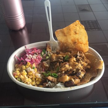 REBOL - Chicken bowl with street corn and slaw - Coffee & Tea Near Me - Cleveland, Ohio