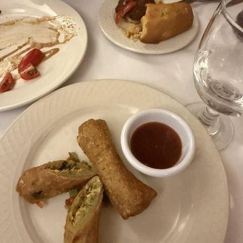 The Door - Akee & saltfish spring rolls and Maryland Crab Cakes - Caribbean Near Me - Jamaica, New York The Door - Akee & saltfish spring rolls and Maryland Crab Cakes - Caribbean Near Me - Jamaica, New York