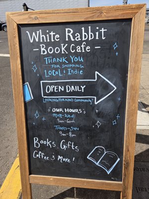 White Rabbit Book Cafe by null