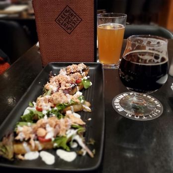 Pike and Pint Grill - a plate of food and a glass of beer - Seafood Near Me - Alexandria, Minnesota