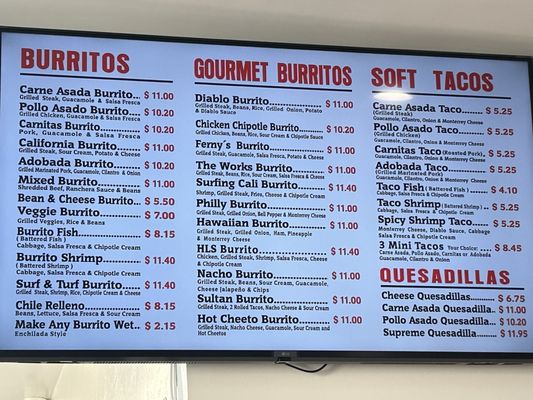 Menu photo 5 Ferny's Mexican Grill Santee, CA
