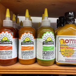 The Angry Pepper - Yellow bird hot sauces