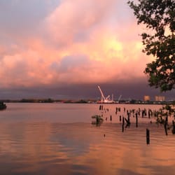 Cavanaugh's Riverdeck - Overlooking the water (no filters or editing of the pic)