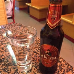 Pizzeria Bella Napoli di Corvino Luigi - Beer is all Moretti brand; the Amber was good