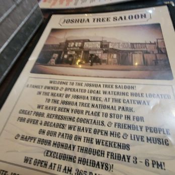 Joshua Tree Saloon - Dive Bars Near Me - Joshua Tree, California Joshua Tree Saloon - Dive Bars Near Me - Joshua Tree, California