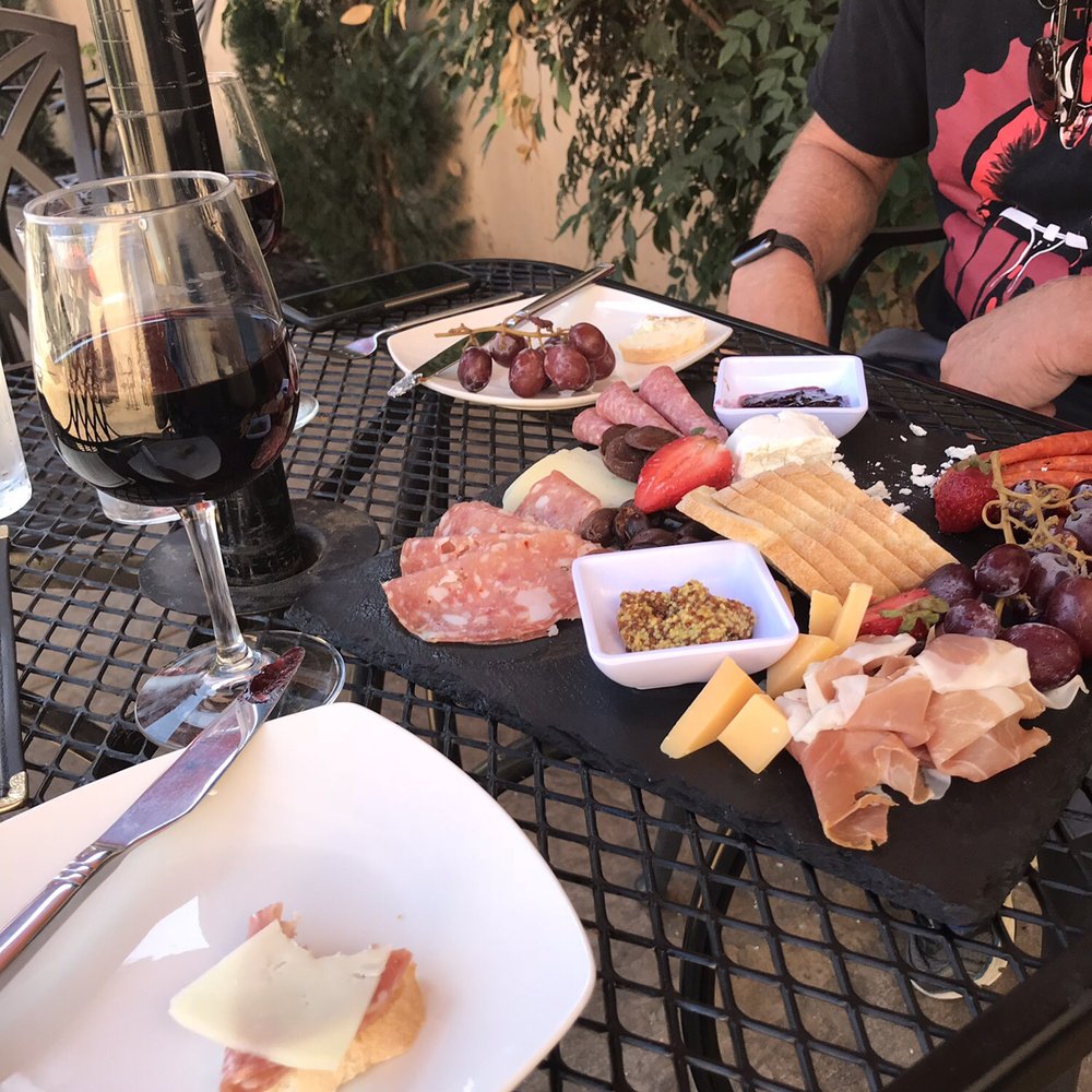 Oak Mountain Winery - The meat platter - Wineries Near Me - Temecula, California