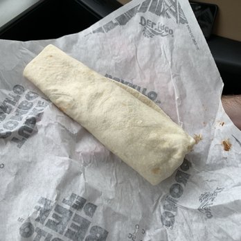 Del Taco - Del Combo Burrito. Extremely small - Mexican Near Me - Hillsboro, Oregon