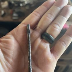 Leo's Tire Service - Huge screwdriver piece stuck in my tire that Leo identified and removed!