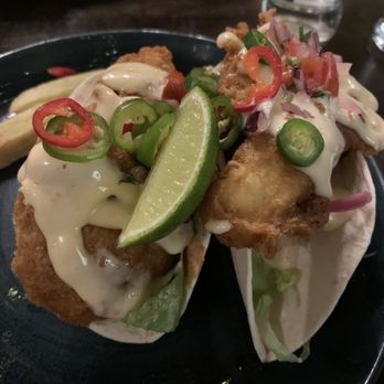 The Yellow Heifer - Cod fish tacos (£16) - Gastropubs Near Me - Camlough, NBL