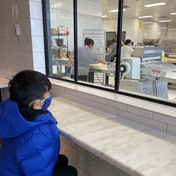 Tatte Bakery & Cafe | South Boston - Watching the bakers make croissant. - Bakeries Near Me - Boston, Massachusetts Tatte Bakery & Cafe | South Boston - Watching the bakers make croissant. - Bakeries Near Me - Boston, Massachusetts