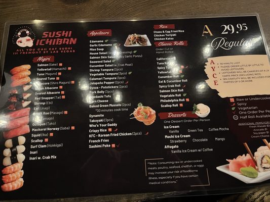Menu photo 3 Sushi Ichiban Las Vegas, NV Menu photo 3 Sushi Ichiban Las Vegas, NV
