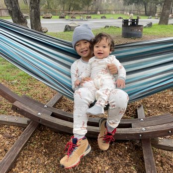 Wildhaven - lil bro & big bro in the hammock - Campgrounds Near Me - Healdsburg, California Wildhaven - lil bro & big bro in the hammock - Campgrounds Near Me - Healdsburg, California