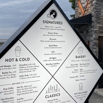 Trailblazer Coffee  - Order Board - Coffee & Tea Near Me - Bristol, Tennessee