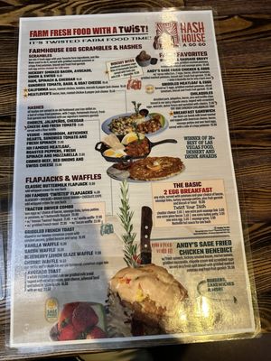 Menu photo 3 Hash House A Go Go Las Vegas, NV Menu photo 3 Hash House A Go Go Las Vegas, NV