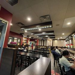 Inside the restaurant. June 2024