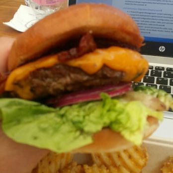 3SIXTY Bistro - Butter lettuce, Brioche Bun.. and bacon, yo - Bars Near Me - Burlingame, California 3SIXTY Bistro - Butter lettuce, Brioche Bun.. and bacon, yo - Bars Near Me - Burlingame, California