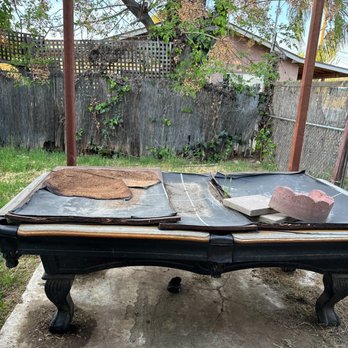 Birds junk removal - Pool table - Junk Removal & Hauling Near Me