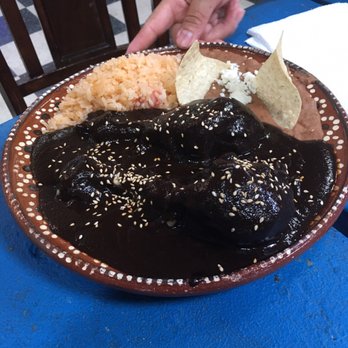 Tavous Kitchen - Chicken with black mole - Mexican Near Me - Vernon, California