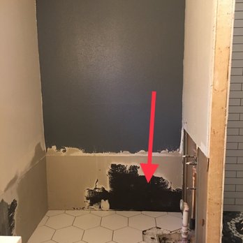 Elite Tile Pros - Schluter Board wasn't used here. Plenty purchased. - Tiling Near Me Elite Tile Pros - Schluter Board wasn't used here. Plenty purchased. - Tiling Near Me